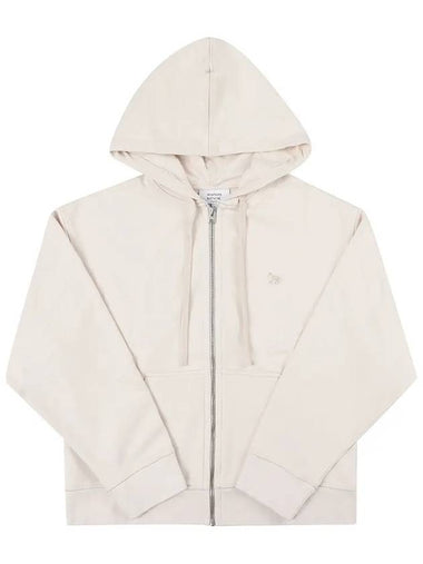 Baby Fox Patch Hooded Zip-Up Ivory - MAISON KITSUNE - BALAAN 1