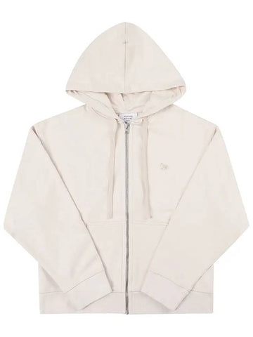 Baby Fox Patch Hooded Zip-Up Ivory - MAISON KITSUNE - BALAAN 1