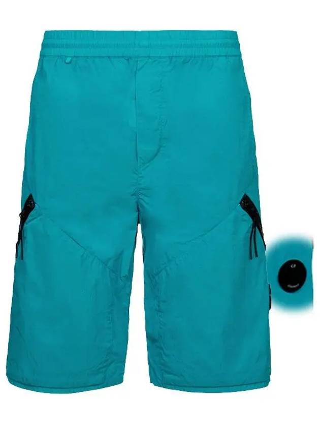 Chrome R Multi-Pocket Bermuda Shorts Blue - CP COMPANY - BALAAN 2