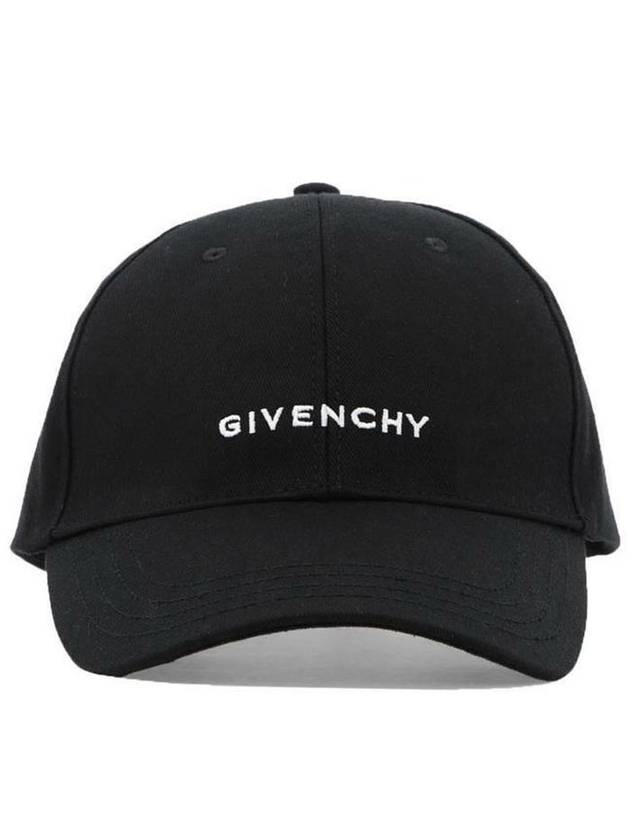 4G Logo Twill Ball Cap Black - GIVENCHY - BALAAN 2