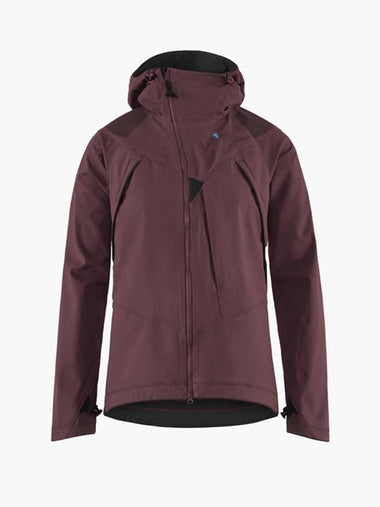 Women's Jolner Zip-Up Hoodie Amaranth Red - KLATTERMUSEN - BALAAN 1