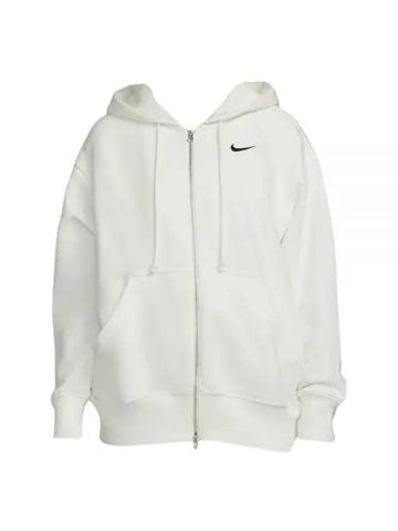 Sportswear Phoenix Fleece Women's Oversized Full Zip Hoodie DQ5759 133 - NIKE - BALAAN 1