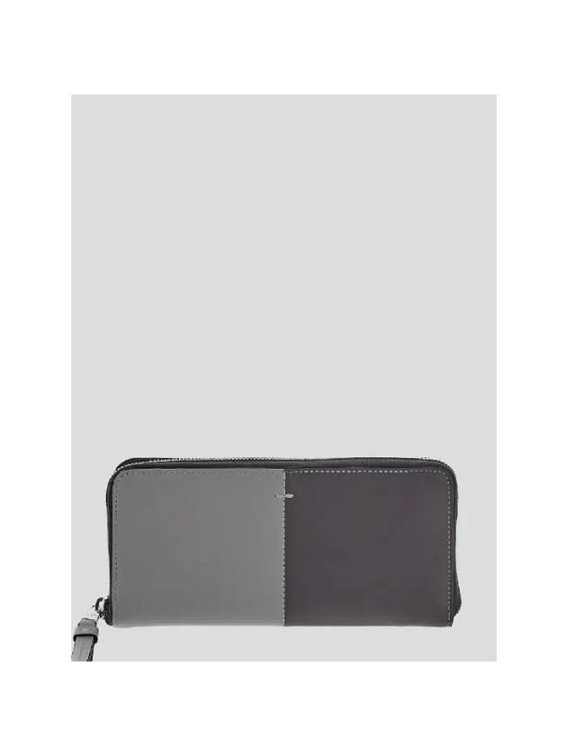 Men's Leather Long Wallet Grey - TOD'S - BALAAN 2