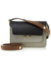 Mini Trunk Shoulder Bag Gray - MARNI - BALAAN 2