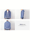 Dsquared Man DSQ Wild Tough Hooded Zip Up 74HG0004 Blue - DSQUARED2 - BALAAN 6