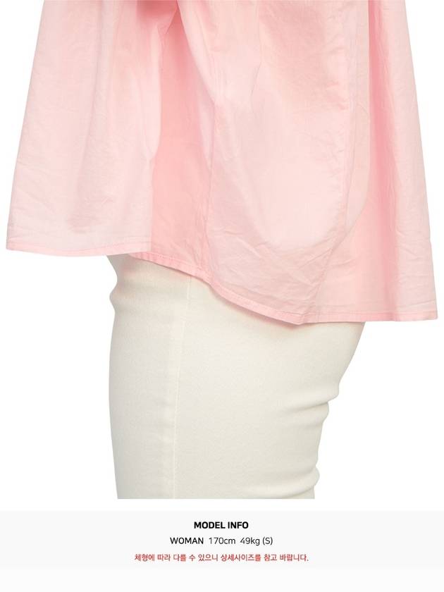 Women's Cory Short Sleeve Blouse Pink - VANESSA BRUNO - BALAAN 7