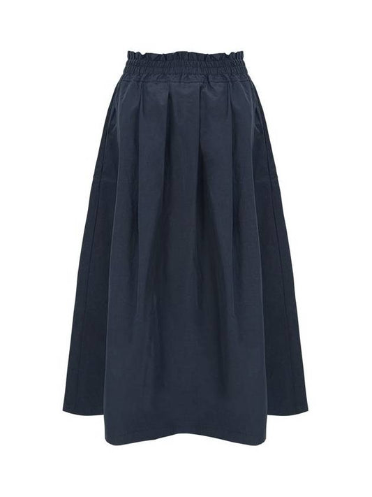 24SS pleated long skirt navy - CALLAITE - BALAAN 2