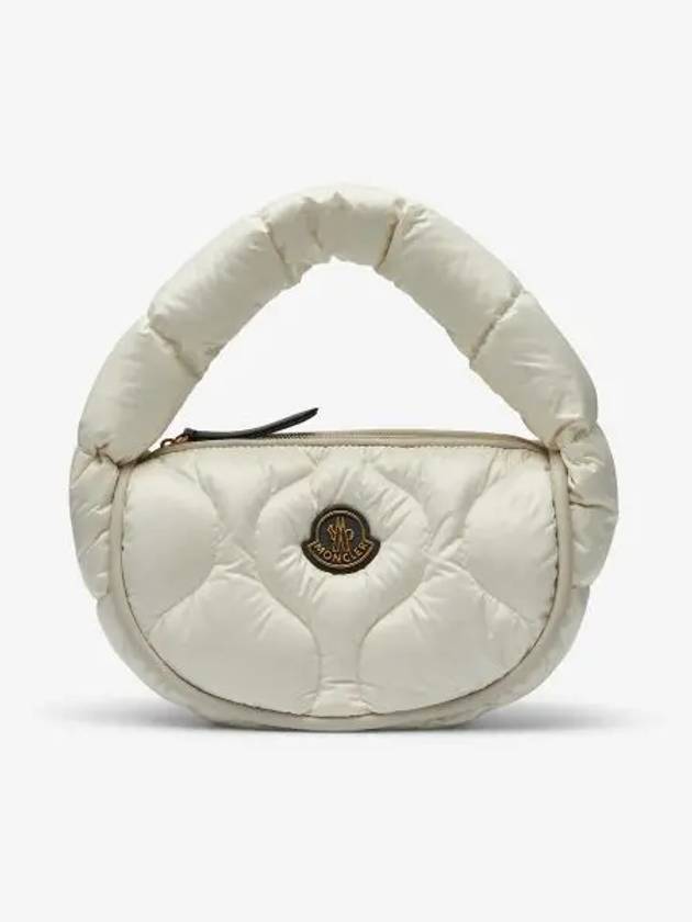 Refurbished Logo Patch Quilted Padded Tote Bag White I10935C00001M297434 - MONCLER - BALAAN 1