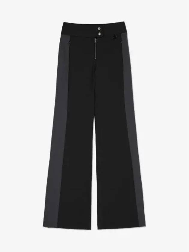 P Pretty Regular Fit Flare Straight Pants Black - DIESEL - BALAAN 2