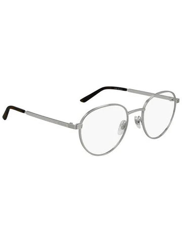 Eyewear Round Frame Silver Glasses - GUCCI - BALAAN 1