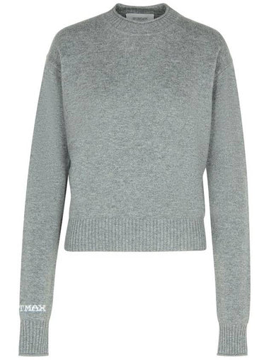 Sportmax 'Agadir1234' Grey Cashmere Blend Sweater - MAX MARA SPORTMAX - BALAAN 1