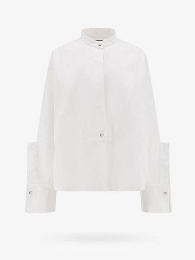 24 ss Cotton Shirt WITH CuffwITH Double Button J02DL0175J45202100 B0650999408 - JIL SANDER - BALAAN 1