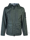 Membrana 3L TC Hooded Jacket Dark Green - STONE ISLAND - BALAAN 2