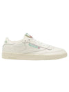 Club 85 Vintage Low Top Sneakers Chalk Green - REEBOK - BALAAN 2