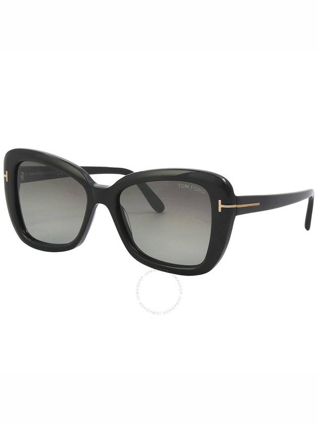 Eyewear logo detail butterfly frame sunglasses FT1008 - TOM FORD - BALAAN 3