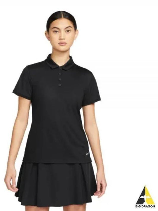 Golf Victory Dry Fit Polo Shirt Black - NIKE - BALAAN 2