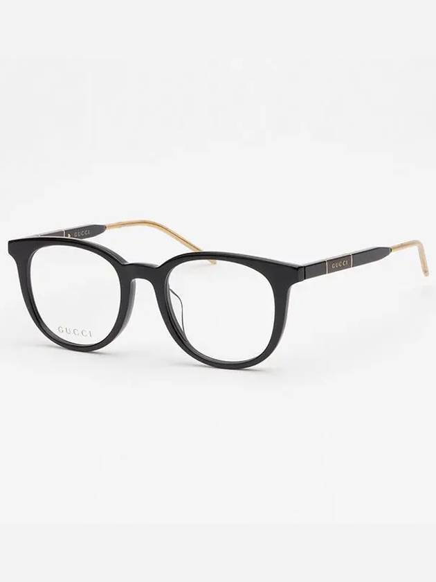 Eyewear Round Acetate Eyeglasses Black - GUCCI - BALAAN 6