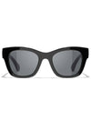 Eyewear Square Sunglasses Black - CHANEL - BALAAN 2