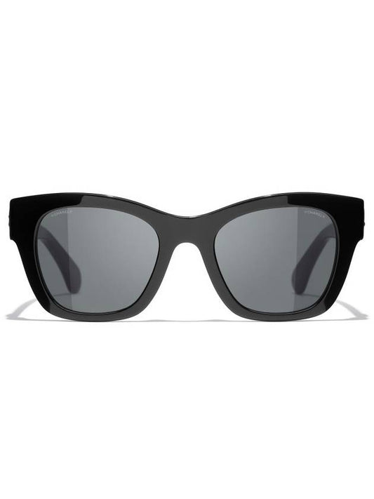 Eyewear Square Sunglasses Black - CHANEL - BALAAN 2