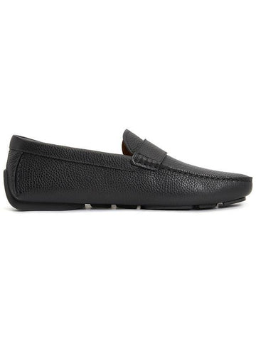 Men's Wolter Leather Loafers Black - BALLY - BALAAN 1