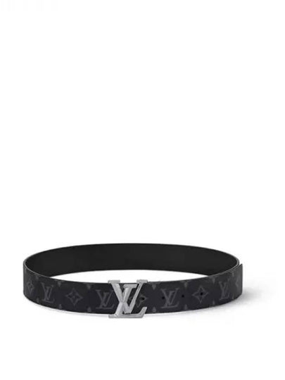 Men's LV Pyramide 40MM Leather Belt Black - LOUIS VUITTON - BALAAN 2