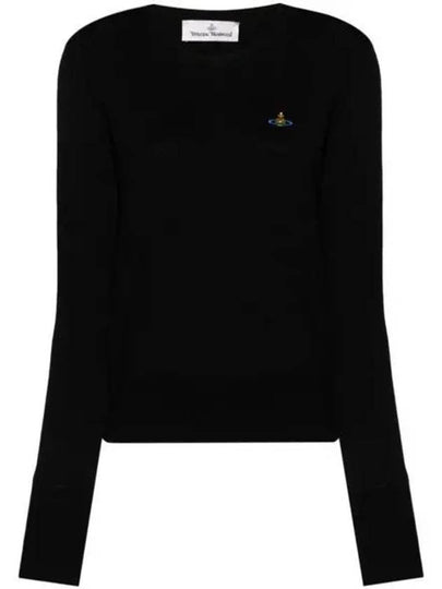 Bea Jumper Knit Top Black - VIVIENNE WESTWOOD - BALAAN 2