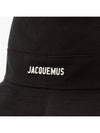 Le Bob Artichaut Bucket Hat Black - JACQUEMUS - BALAAN 9