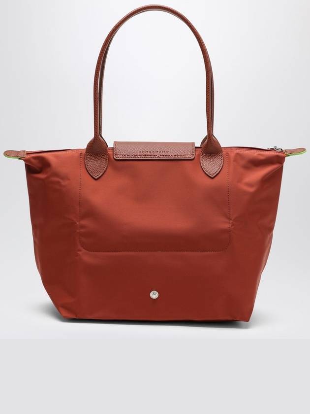 Le Pliage Green Medium Shoulder Bag Tote Chestnut Women s - LONGCHAMP - BALAAN 8