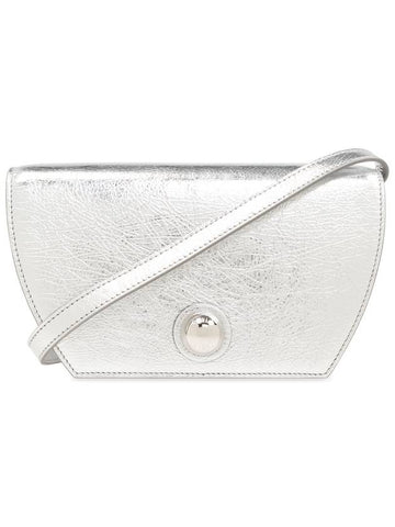 Furla ‘Sfera Mini’ Shoulder Bag, Women's, Silver - FURLA - BALAAN 1