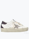 Hi Star Glitter Tab Low Top Sneakers White - GOLDEN GOOSE - BALAAN 2