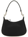 Leather Shoulder Bag Black - VALENTINO - BALAAN 1