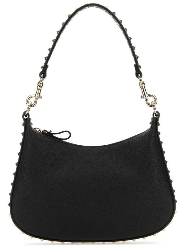 Leather Shoulder Bag Black - VALENTINO - BALAAN 1