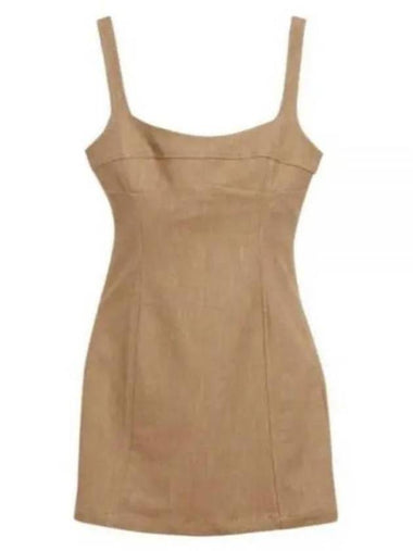 midi dress SM2704 beige - PALOMA WOOL - BALAAN 1