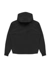 Shell R Goggle Hooded Jacket Black - CP COMPANY - BALAAN 3