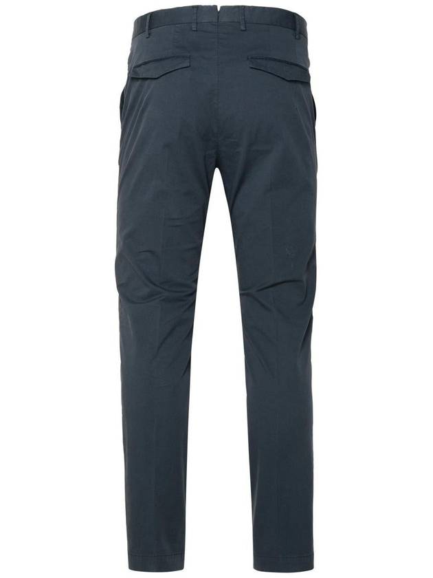 Pt01 Navy Cotton Blend Trousers - PT01 - BALAAN 3