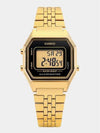 LA680WGA 1DF 1 Digital Square Vintage Retro Metal Watch - CASIO - BALAAN 5