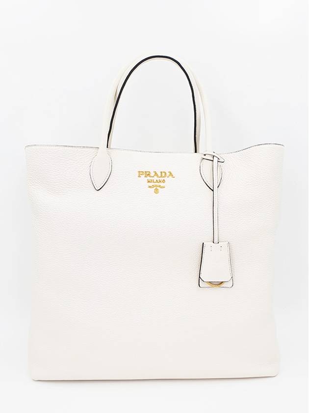 Women s Vitello Dino Tote Bag - PRADA - BALAAN 4