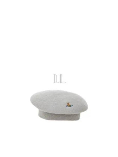 ORB Logo Beret Grey - VIVIENNE WESTWOOD - BALAAN 2