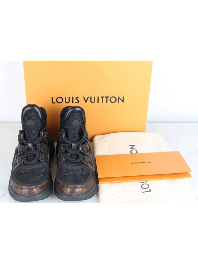 Monogram Archlight Sneakers Black 40 250 - LOUIS VUITTON - BALAAN 2