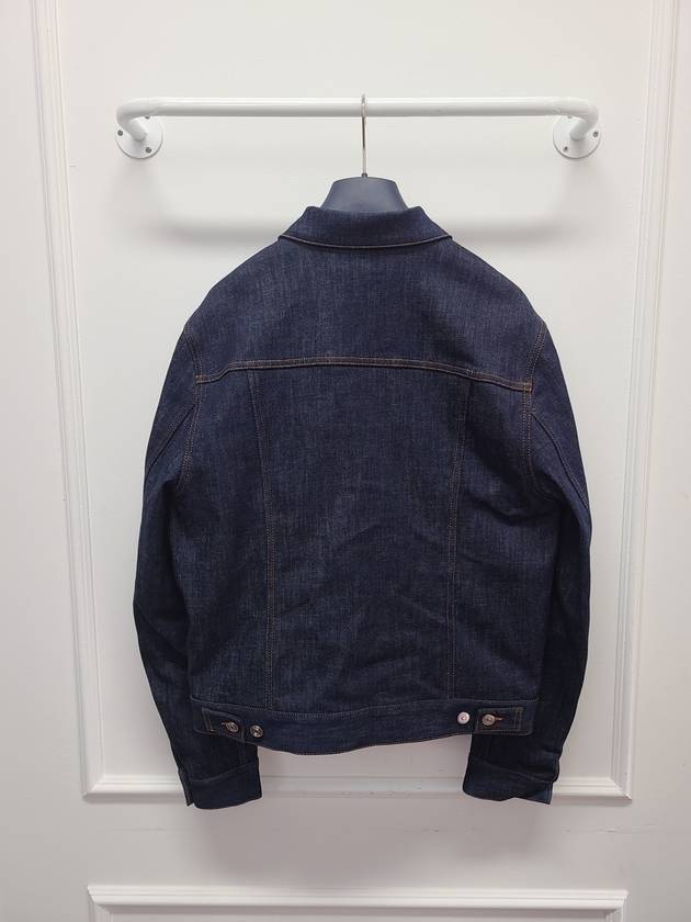 Oblique raw cotton denim jacket 50 - DIOR - BALAAN 4