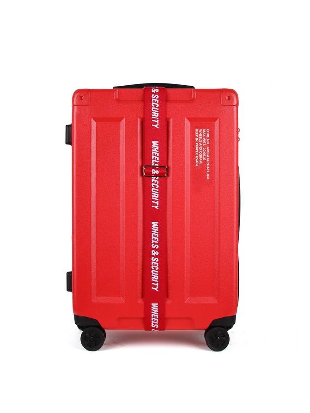 Wheels Containers PC hard carrier 24 inch cargo red - RAVRAC - BALAAN 2