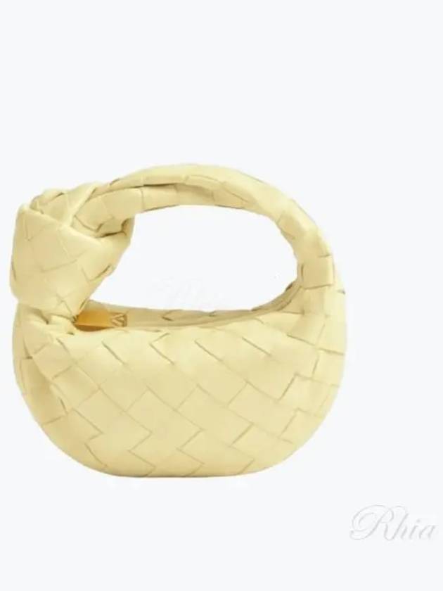 Candy Jodie Intrecciato Tote Bag Eiscream - BOTTEGA VENETA - BALAAN 2