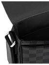 District PM Damier Graphite Coated Canvas Messenger Bag Black - LOUIS VUITTON - BALAAN 7