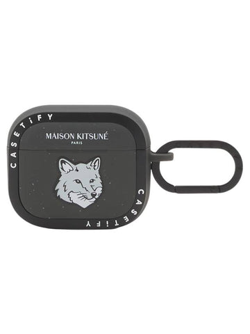 Casetify Bold Foxhead AirPods Pro Case Black - MAISON KITSUNE - BALAAN 1