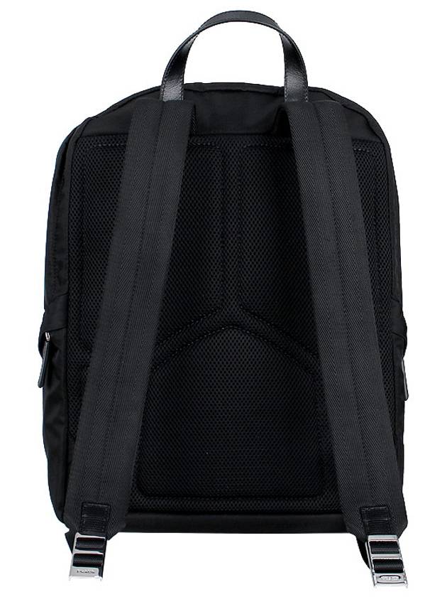 Triangle Logo Re-Nylon Backpack Black - PRADA - BALAAN 5