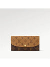 Emilie Monogram Reverse Canvas Long Wallet Brown - LOUIS VUITTON - BALAAN 2