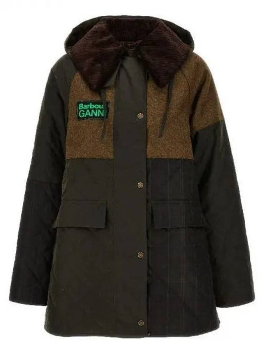 Burghley Quilting Jacket Olive - BARBOUR - BALAAN 2