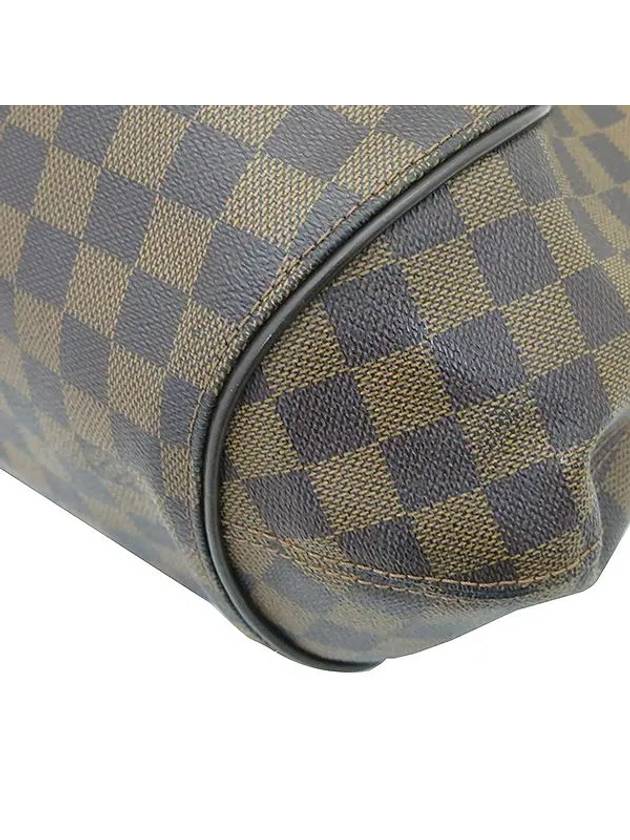 N41541 Damier Eben Canvas Sistine MM Shoulder Bag - LOUIS VUITTON - BALAAN 5