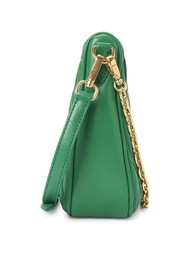 Matelasse Nappa Leather Shoulder Bag Green - MIU MIU - BALAAN 4