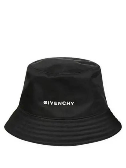 Logo Bucket Hat Black - GIVENCHY - BALAAN 2